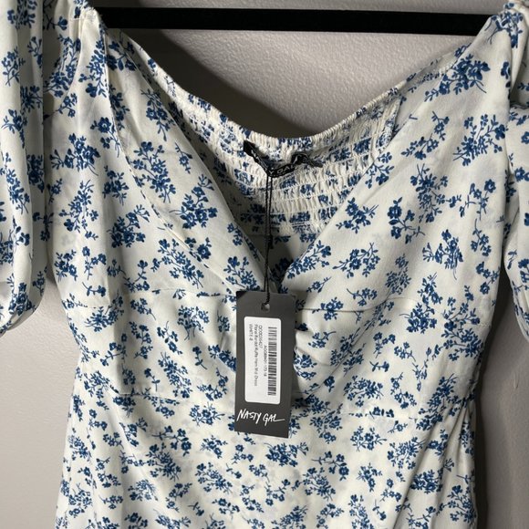 FLORAL MAXI DRESS - Picture 4 of 5